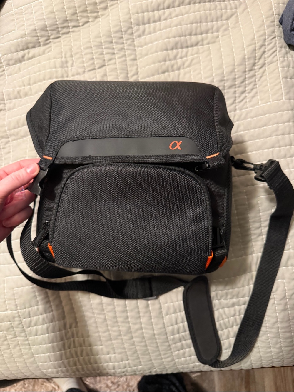 like new sony alpha camera bag